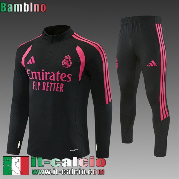 KIT: Tute Calcio Real Madrid Bambini 26 27 C1215