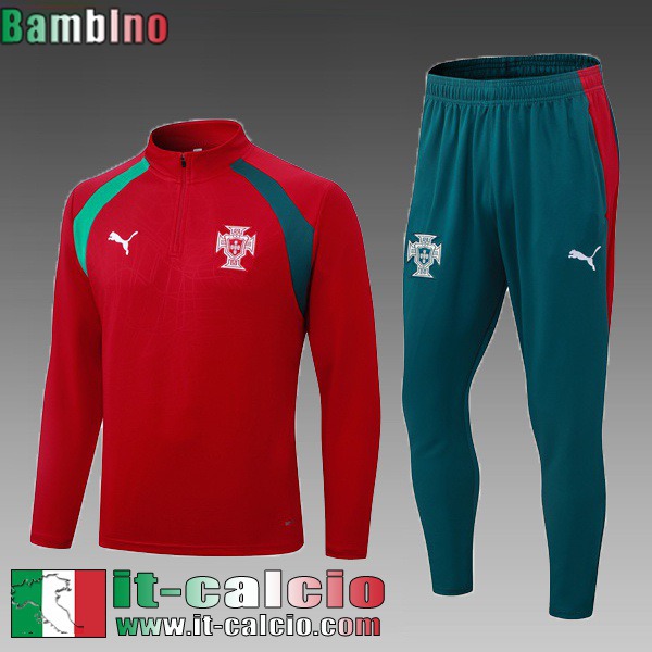 KIT: Tute Calcio Portogallo Bambini 26 27 C1222