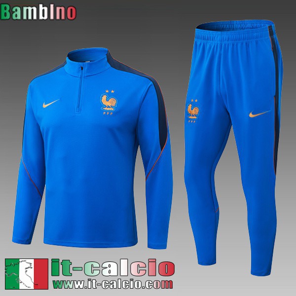 KIT: Tute Calcio Francia Bambini 26 27 C1225