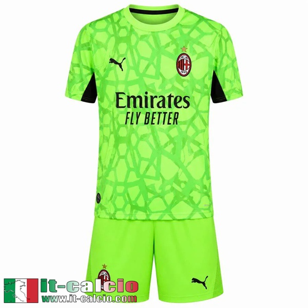 Maglie Calcio AC Milan Terza Portieri Bambini 26 27
