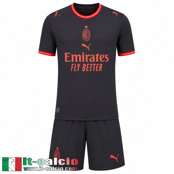Maglie Calcio AC Milan Terza Bambini 26 27