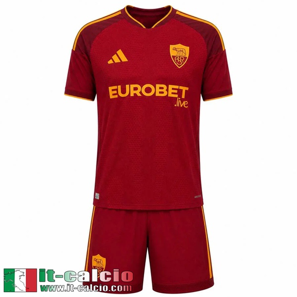 Maglie Calcio AS Roma Prima Bambini 26 27