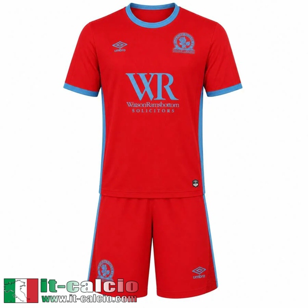 Maglie Calcio Blackburn Rovers Terza Bambini 26 27