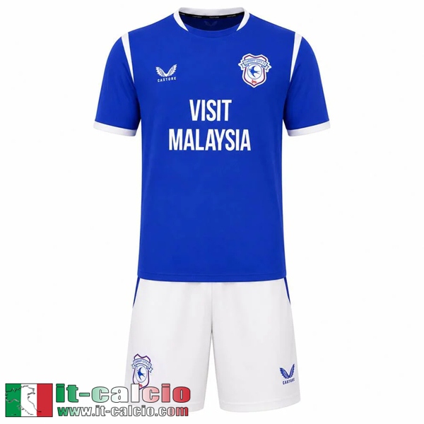 Maglie Calcio Cardiff City Prima Bambini 26 27
