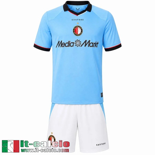 Maglie Calcio Feyenoord Seconda Bambini 26 27