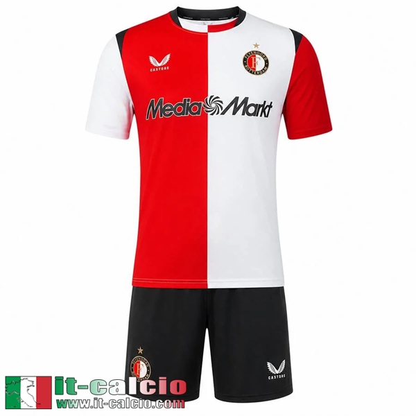Maglie Calcio Feyenoord Prima Bambini 26 27