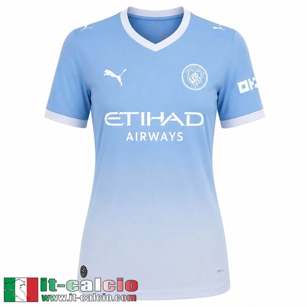 Maglie Calcio Manchester City Prima Donna 26 27
