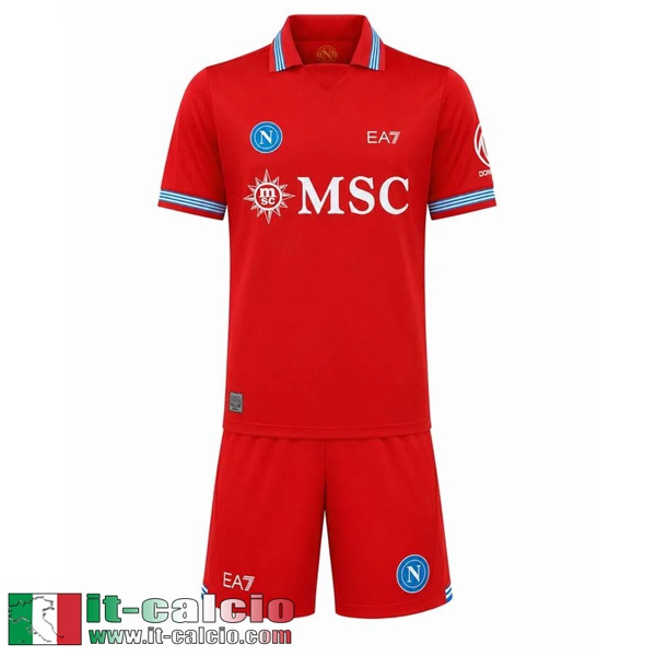 Maglie Calcio Napoli Terza Bambini 26 27