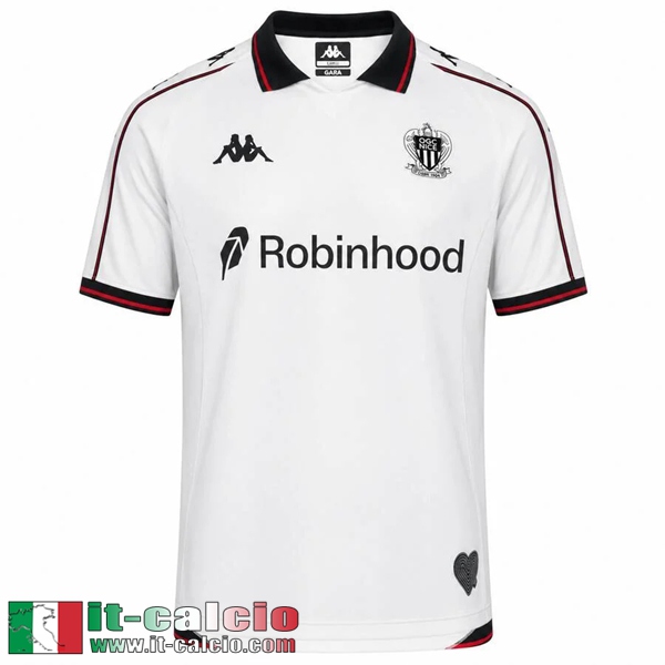Maglie Calcio OGC Nice Seconda Uomo 26 27