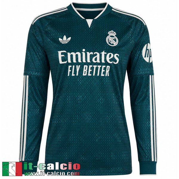 Maglie Calcio Real Madrid Seconda Uomo Maniche Lunghe 26 27