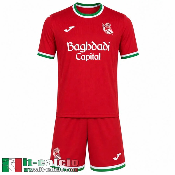Maglie Calcio Real Sociedad Terza Bambini 26 27