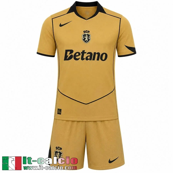 Maglie Calcio Sporting Lisbon Seconda Bambini 26 27