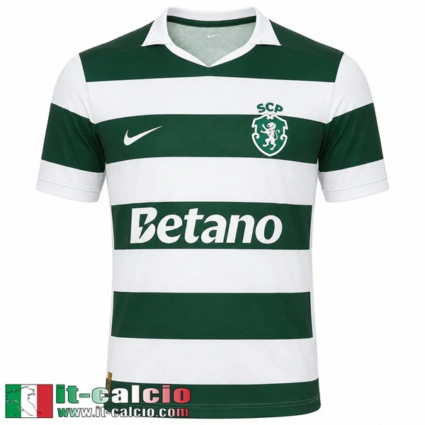Maglie Calcio Sporting Lisbon Prima Uomo 26 27