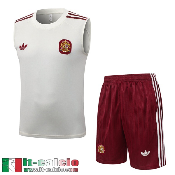 magliette a maniche senza Spagna Uomo 26 27 H1054