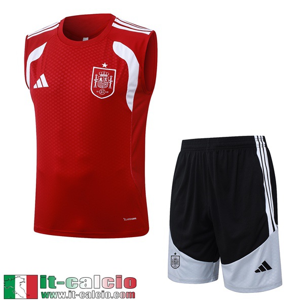 magliette a maniche senza Spagna Uomo 26 27 H1069