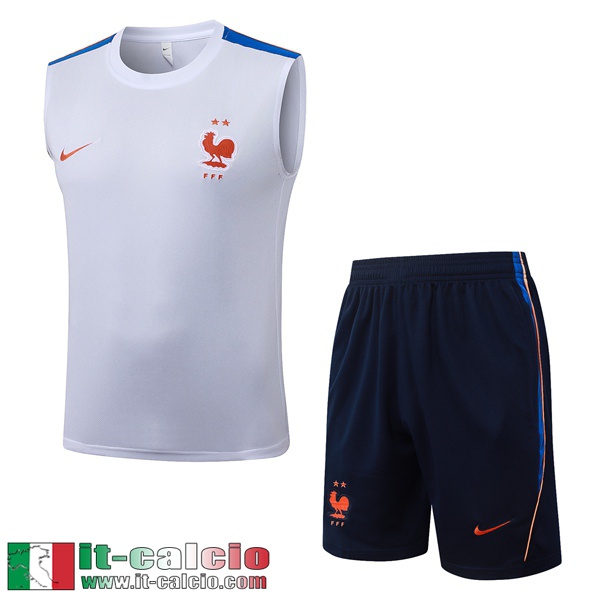 magliette a maniche senza Francia Uomo 26 27 H1077