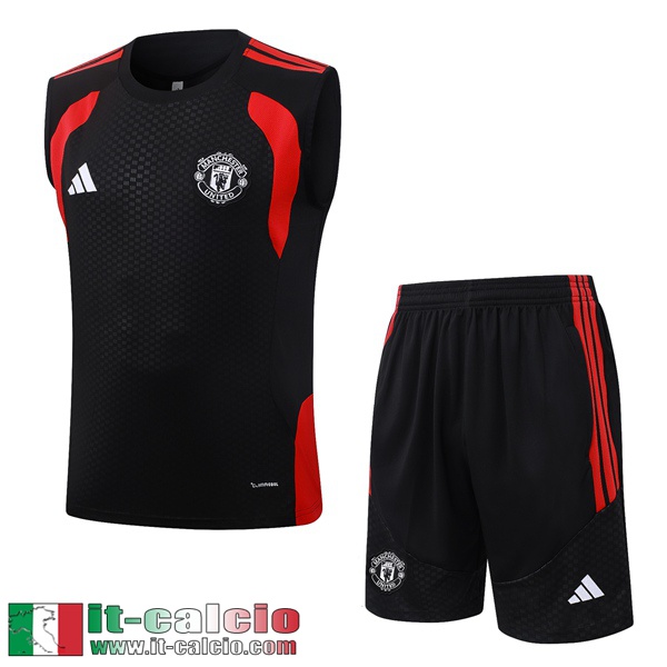 magliette a maniche senza Manchester United Uomo 26 27 H1079