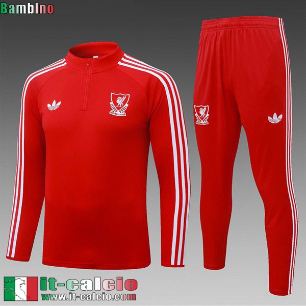 KIT: Tute Calcio Liverpool Bambini 26 27 C1228