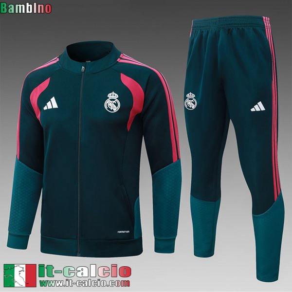 KIT: Full-Zip Giacca Real Madrid Bambini 26 27 C1234