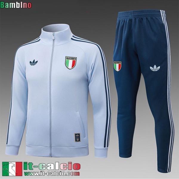 KIT: Full-Zip Giacca Italia Bambini 26 27 C1236