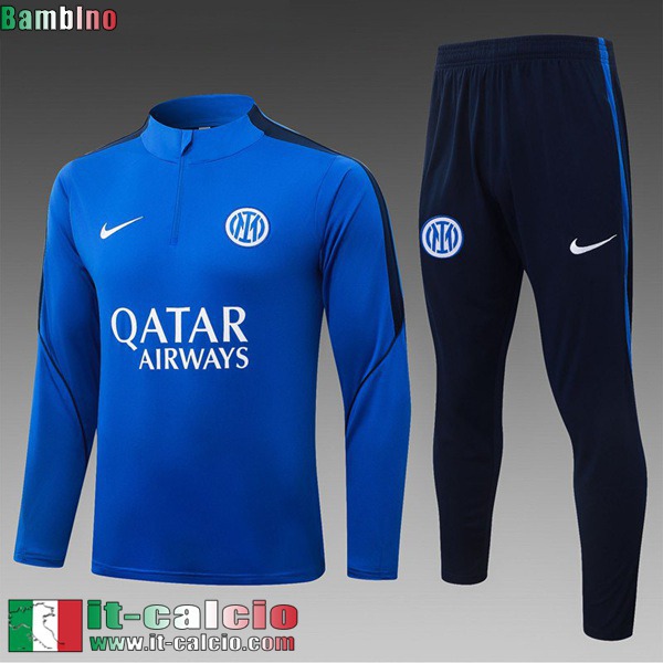 KIT: Tute Calcio Inter Milan Bambini 26 27 C1240