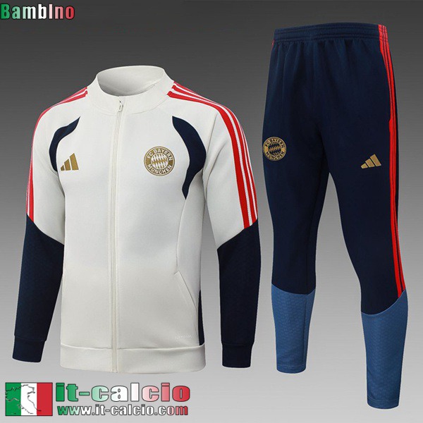 KIT: Full-Zip Giacca Bayern Monaco Bambini 26 27 C1243