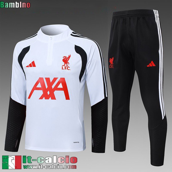 KIT: Tute Calcio Liverpool Bambini 26 27 C1250
