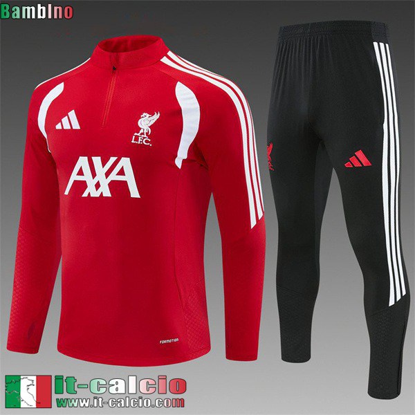 KIT: Tute Calcio Liverpool Bambini 26 27 C1259