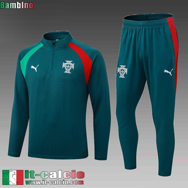 KIT: Tute Calcio Portogallo Bambini 26 27 C1276