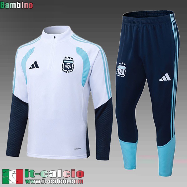 KIT: Tute Calcio Argentina Bambini 26 27 C1279