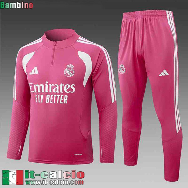 KIT: Tute Calcio Real Madrid Bambini 26 27 C1303
