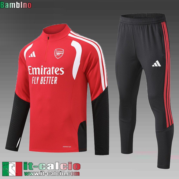 KIT: Tute Calcio Arsenal Bambini 26 27 C1305
