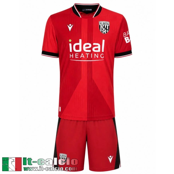 Maglie Calcio West Bromwich Seconda Bambini 26 27