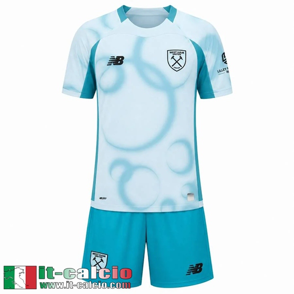 Maglie Calcio West Ham United Terza Bambini 26 27