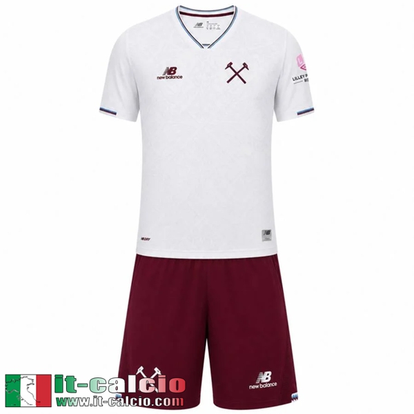 Maglie Calcio West Ham United Seconda Bambini 26 27