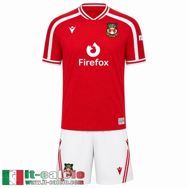 Maglie Calcio Wrexham Prima Bambini 26 27
