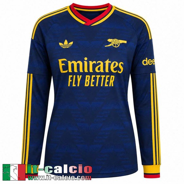 Maglie Calcio Arsenal Seconda Uomo Maniche Lunghe 26 27