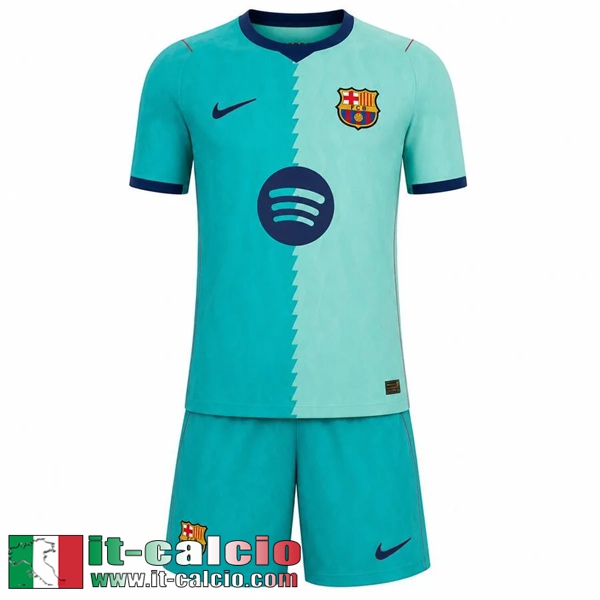 Maglie Calcio Barcellona Terza Bambini 26 27 TBB1101