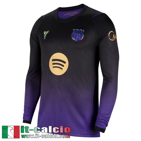 Maglie Calcio Barcellona Seconda Uomo Maniche Lunghe 26 27