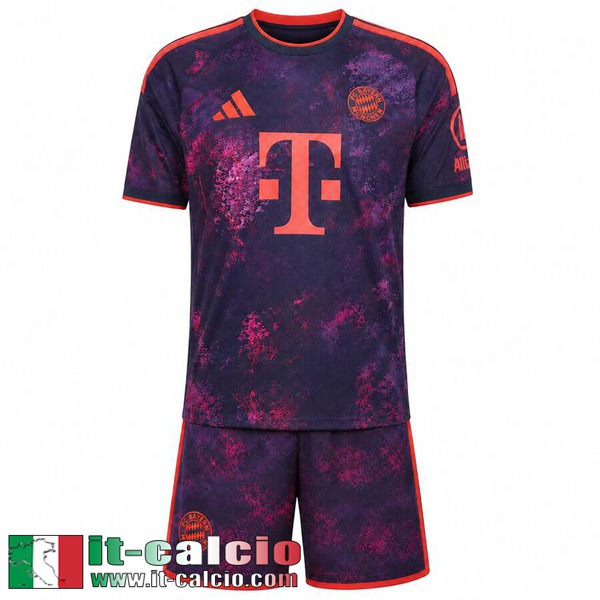 Maglie Calcio Bayern Monaco Terza Bambini 26 27