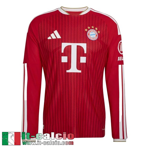 Maglie Calcio Bayern Monaco Prima Uomo Maniche Lunghe 26 27