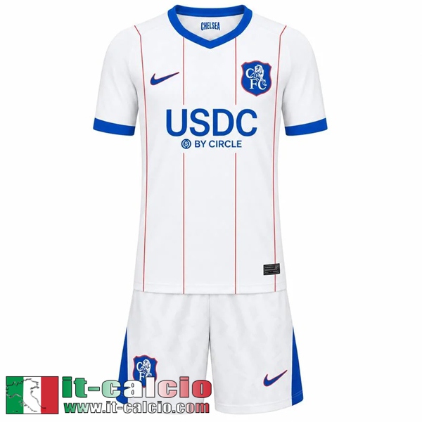 Maglie Calcio Chelsea Terza Bambini 26 27
