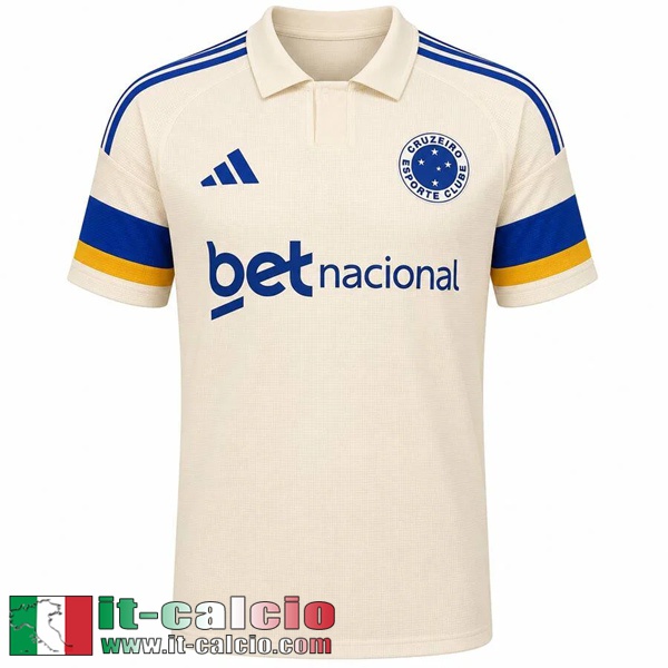 Maglie Calcio Cruzeiro EC Terza Uomo 26 27