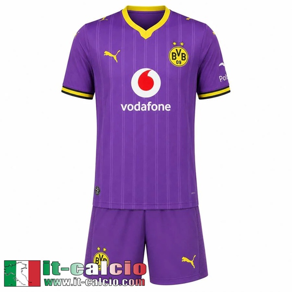 Maglie Calcio Borussia Dortmund Terza Bambini 26 27