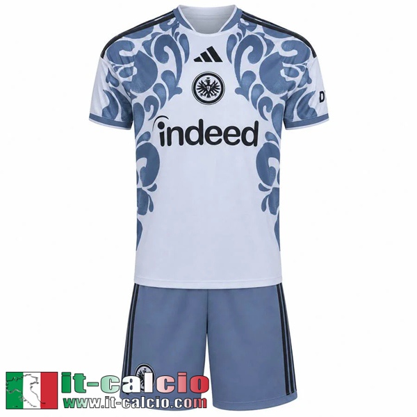 Maglie Calcio Eintracht Frankfurt Terza Bambini 26 27