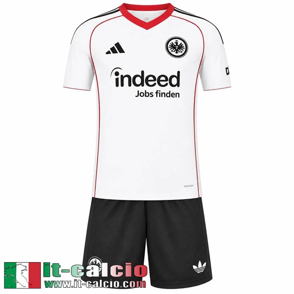 Maglie Calcio Eintracht Frankfurt Seconda Bambini 26 27