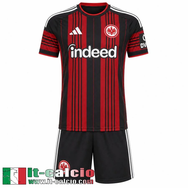 Maglie Calcio Eintracht Frankfurt Prima Bambini 26 27