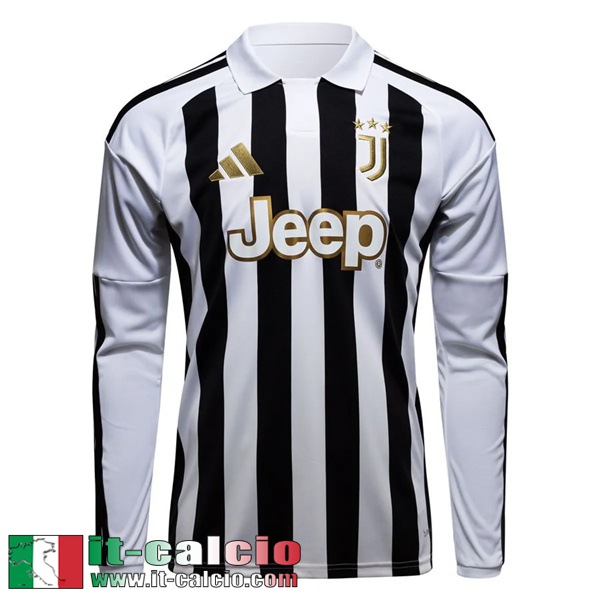 Maglie Calcio Juventus Prima Uomo Maniche Lunghe 26 27 Maglie Calcio Juventus Prima Uomo Maniche Lunghe 26 27