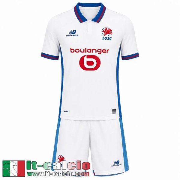 Maglie Calcio Lille OSC Seconda Bambini 26 27
