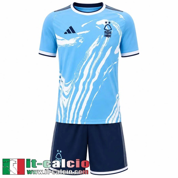 Maglie Calcio Nottingham Forest Terza Bambini 26 27